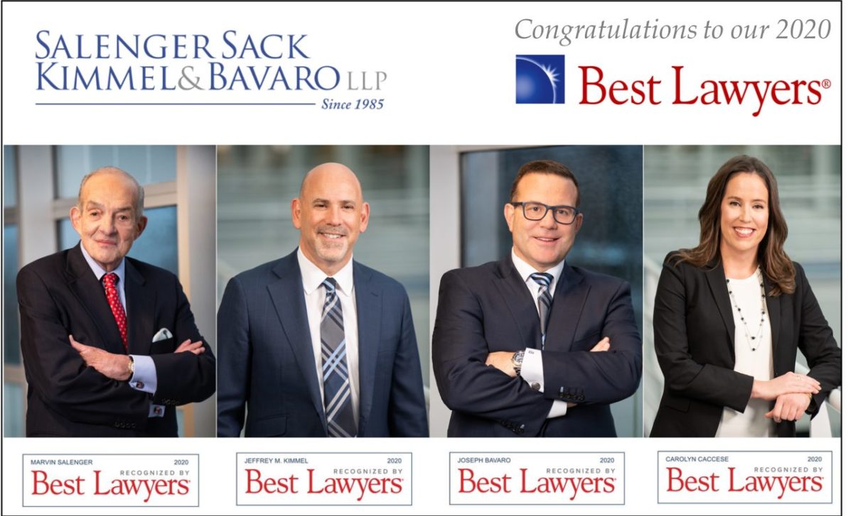 headshots of all 4 attorneys with Best Lawyers award icons under them